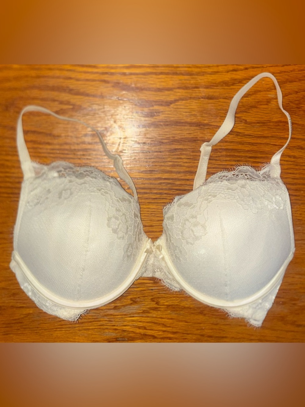 Lace Push-Up Bra in Ivory - Women Intimates & Sleepwear